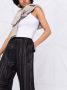 TOTEME Zijden bikinibroek met monogram Zwart - Thumbnail 5