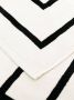 TOTEME Strandhanddoek met logo jacquard Zwart - Thumbnail 2