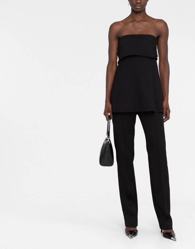 TOTEME Strapless top Zwart
