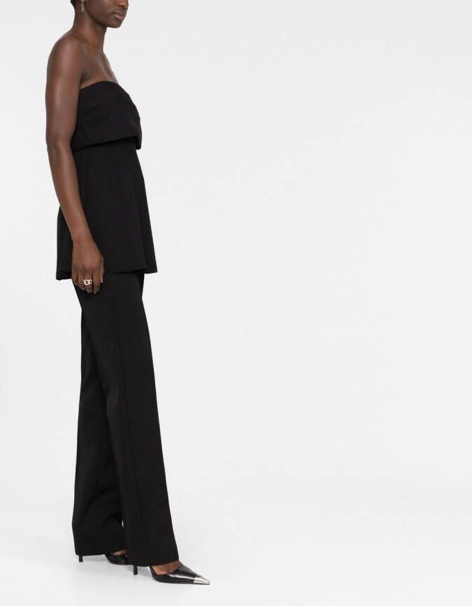 TOTEME Strapless top Zwart