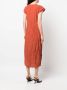 TOTEME Zijden jurk Oranje - Thumbnail 4