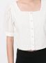 Tout a coup Broderie anglaise blouse Wit - Thumbnail 5