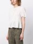Tout a coup Blouse met korte mouwen Wit - Thumbnail 3