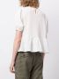 Tout a coup Blouse met korte mouwen Wit - Thumbnail 4