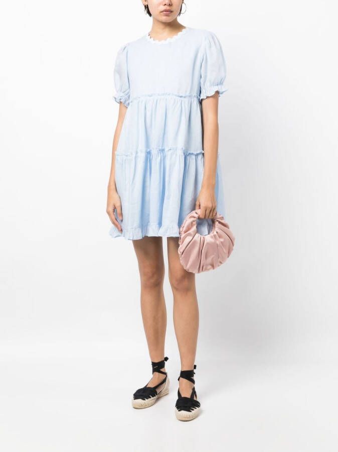 tout a coup Gelaagde jurk Blauw