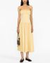 TOVE Strapless jurk Geel - Thumbnail 2