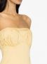 TOVE Strapless jurk Geel - Thumbnail 3