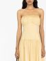 TOVE Strapless jurk Geel - Thumbnail 5
