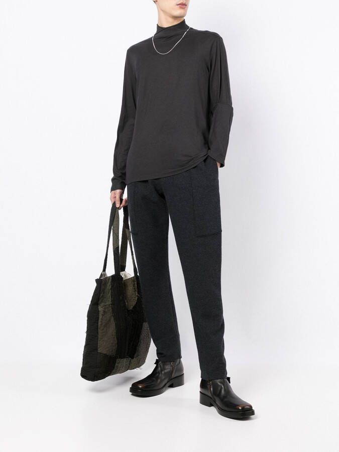 Transit Broek met trekkoordtaille Blauw
