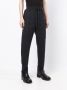 Transit Broek met trekkoordtaille Blauw - Thumbnail 3