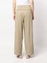 Transit Broek met wijde pijpen Beige - Thumbnail 4