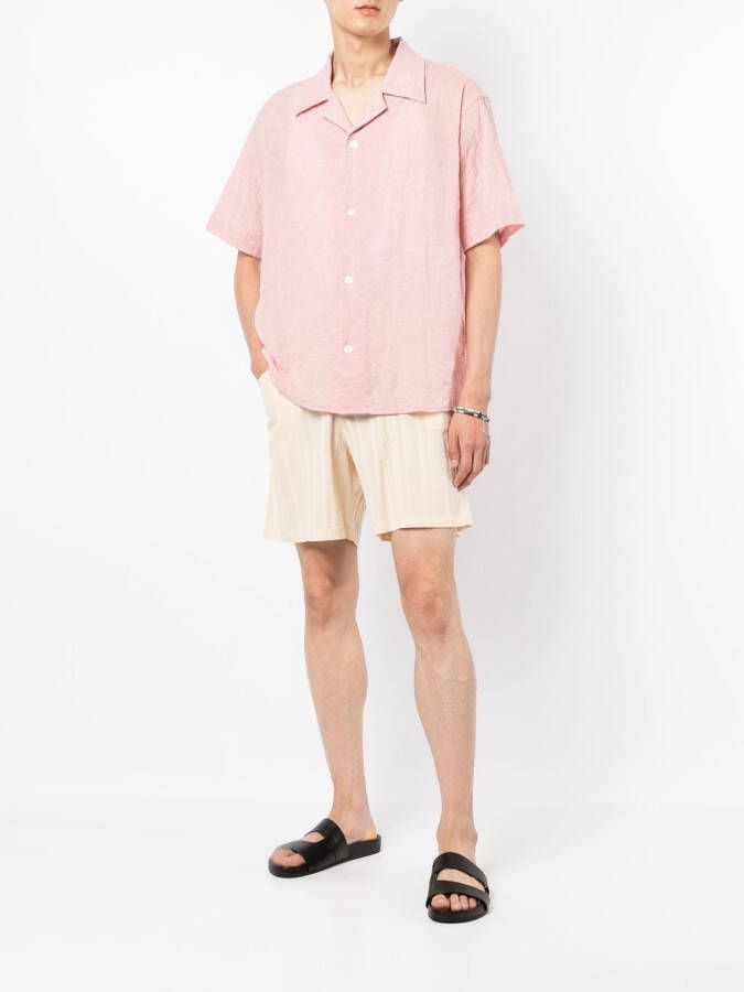 TRUE TRIBE Katoenen overhemd Roze