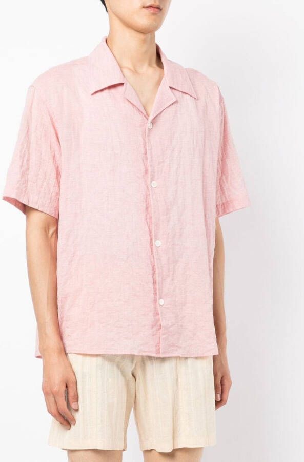 TRUE TRIBE Katoenen overhemd Roze