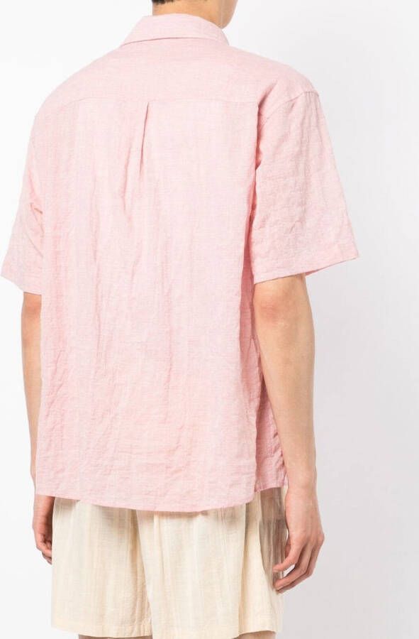 TRUE TRIBE Katoenen overhemd Roze