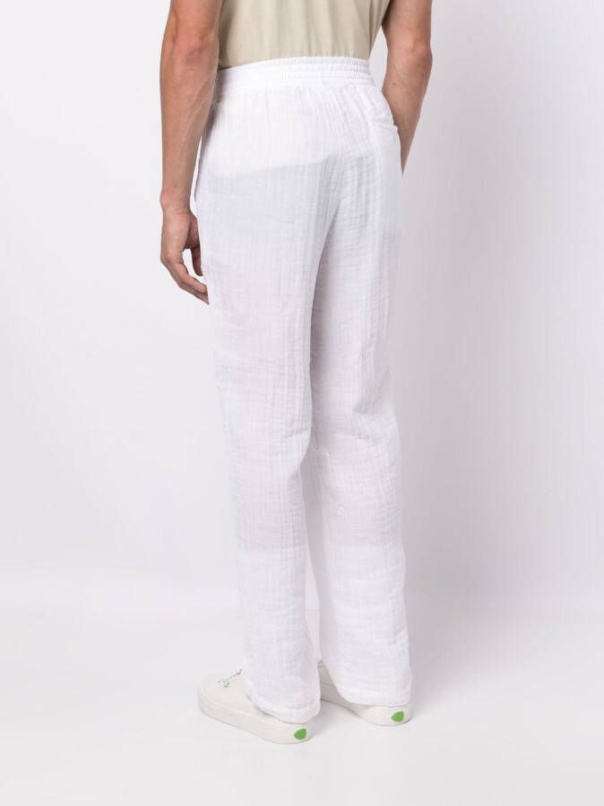 TRUE TRIBE Straight broek Wit