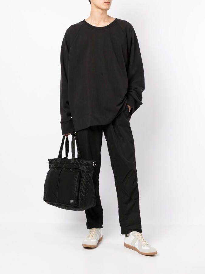 TRUE TRIBE Sweater met ronde hals Zwart