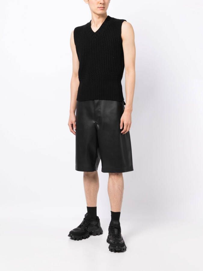 Trussardi Spencer met V-hals Zwart