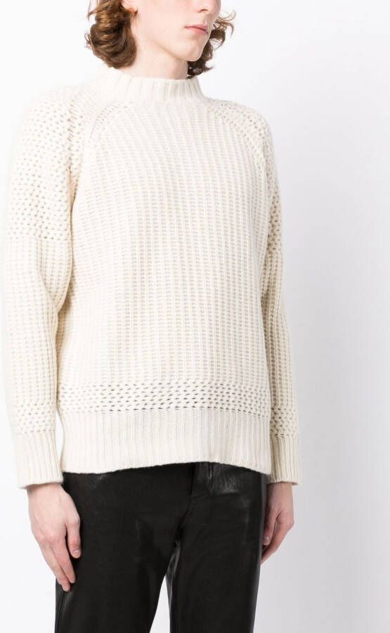 Trussardi Kasjmier trui Wit