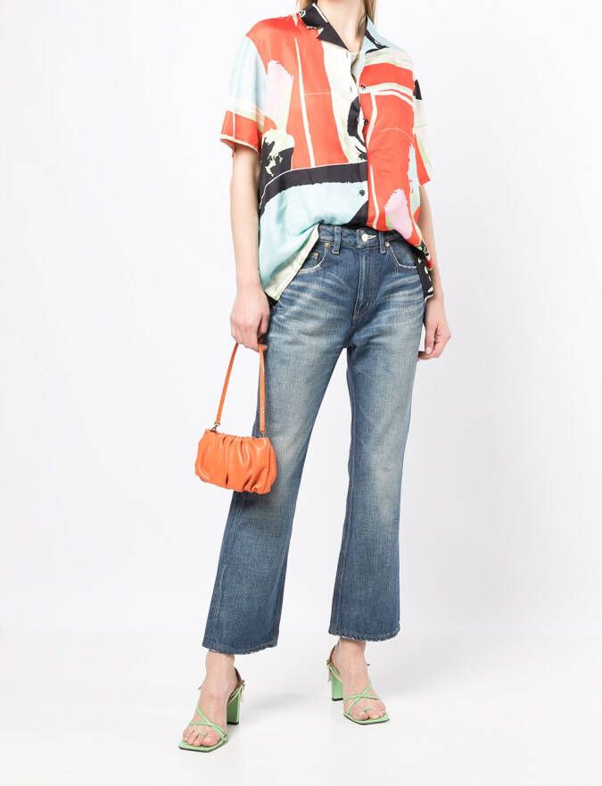 Tu es mon Tresor Bootcut jeans Blauw