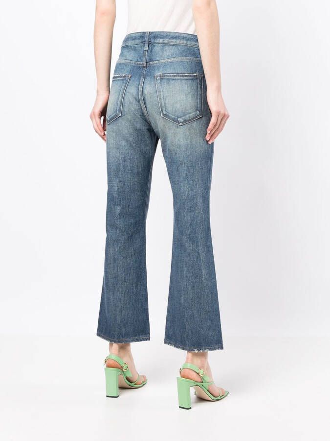 Tu es mon Tresor Bootcut jeans Blauw