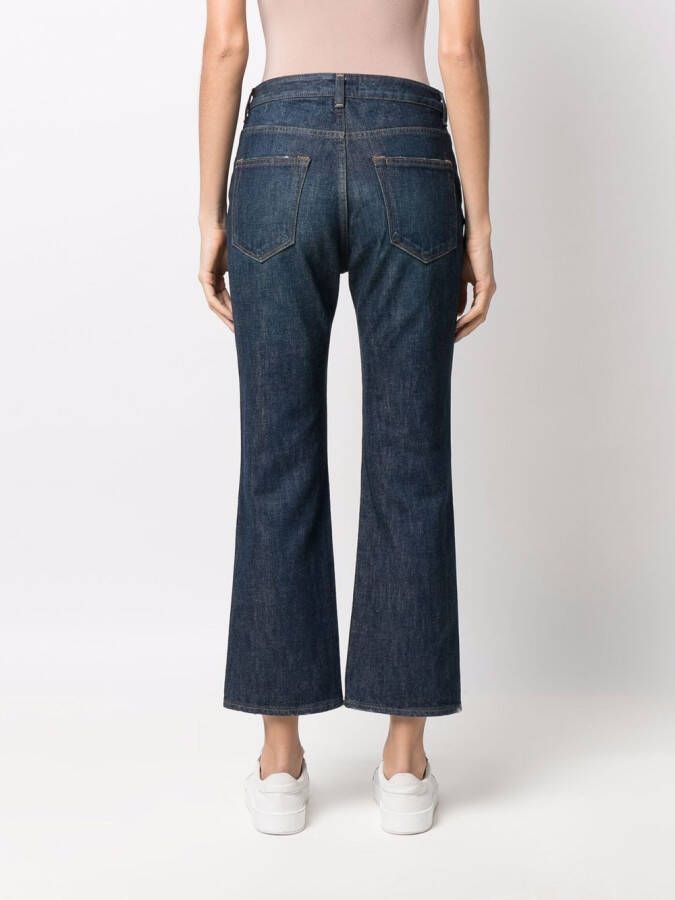 Tu es mon Tresor Cropped jeans Blauw
