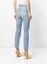 Tu es mon Tresor Cropped jeans Blauw - Thumbnail 4