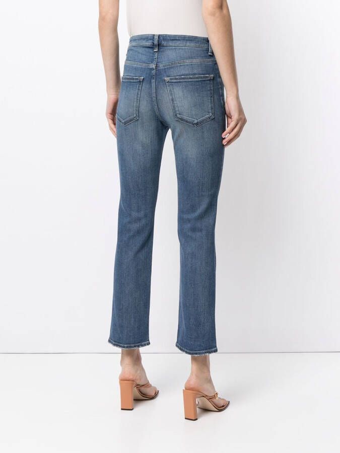Tu es mon Tresor Cropped jeans Blauw
