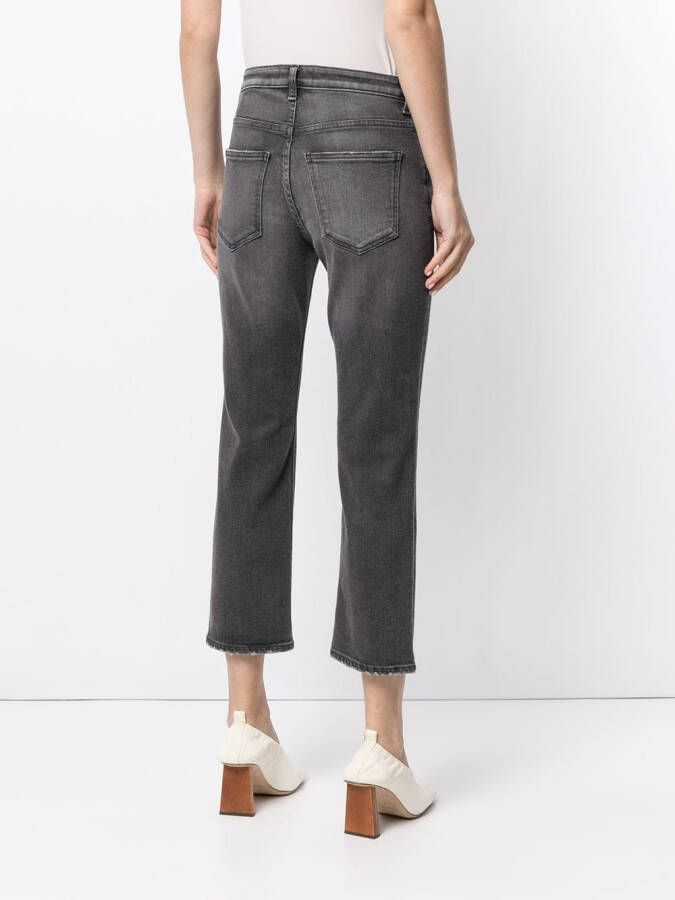 Tu es mon Tresor Cropped jeans Zwart