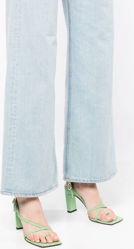 Tu es mon Tresor Flared jeans Blauw