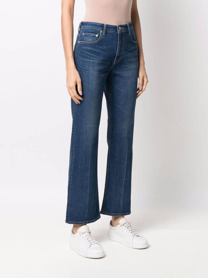 Tu es mon Tresor Flared jeans Blauw