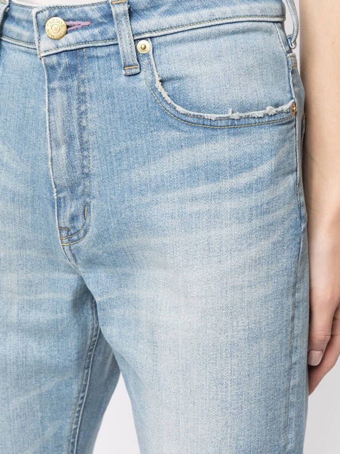 Tu es mon Tresor Flared jeans Blauw