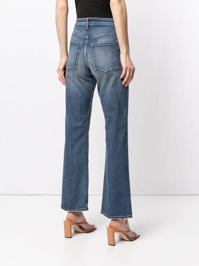 Tu es mon Tresor Flared jeans Blauw