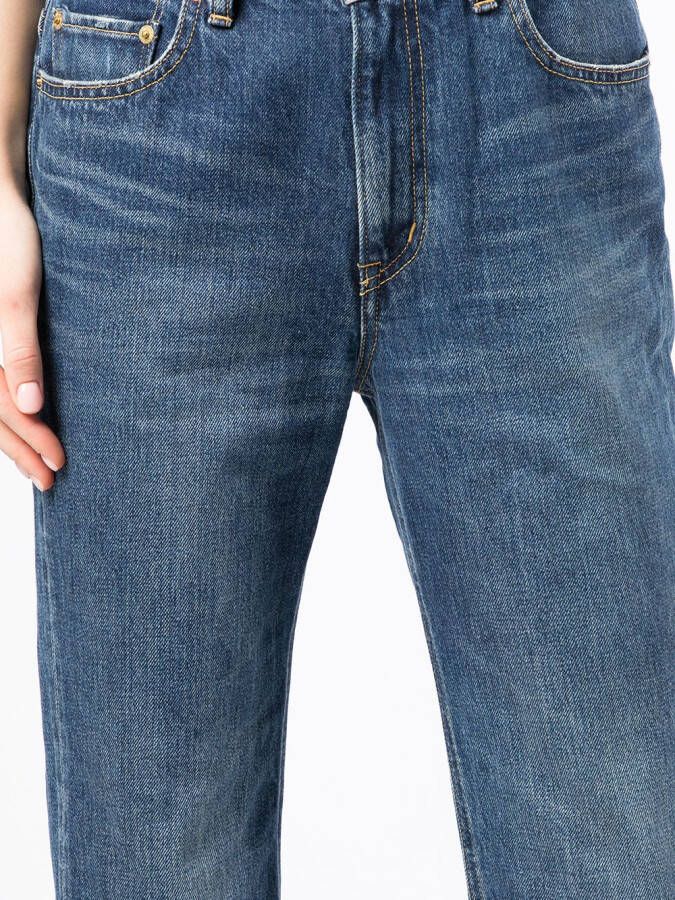 Tu es mon Tresor Flared jeans Blauw