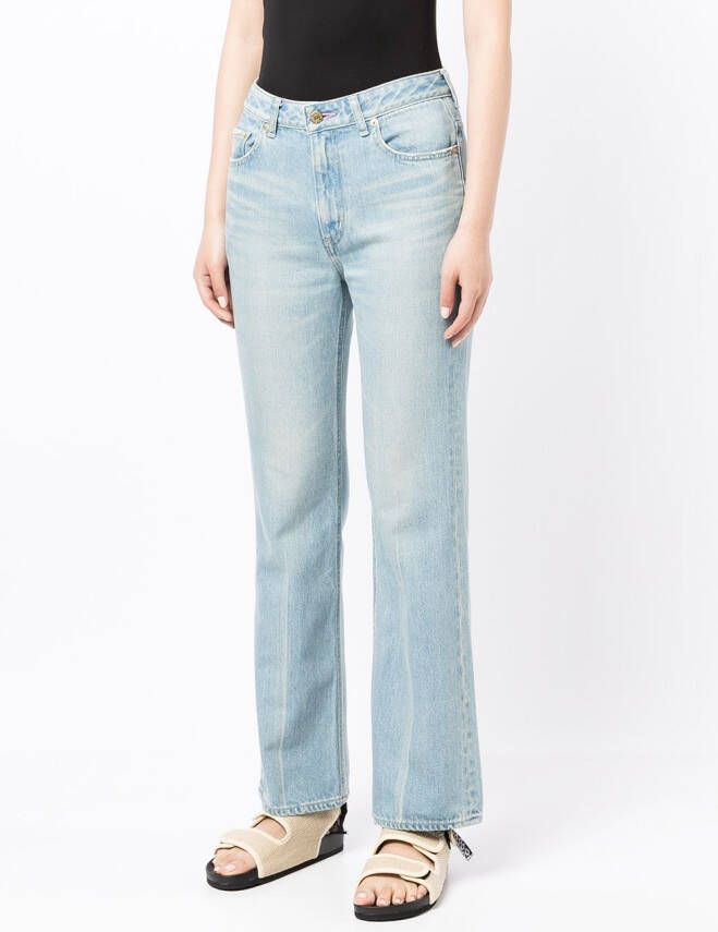 Tu es mon Tresor Flared jeans Blauw