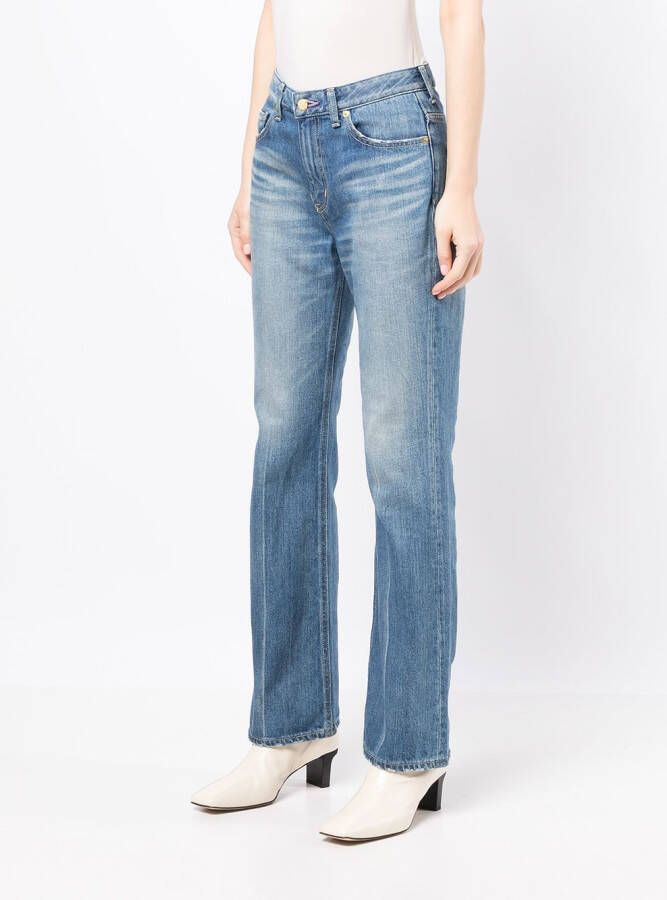 Tu es mon Tresor Flared jeans Blauw