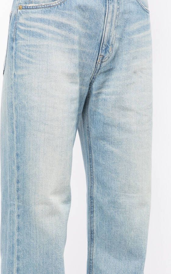 Tu es mon Tresor Straight jeans Blauw