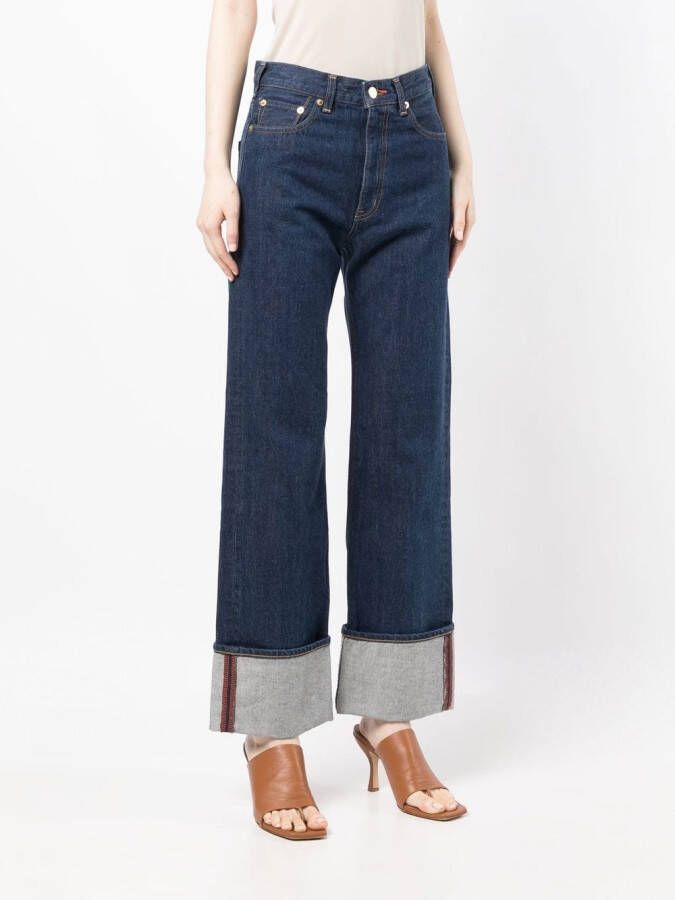 Tu es mon Tresor Straight jeans Blauw