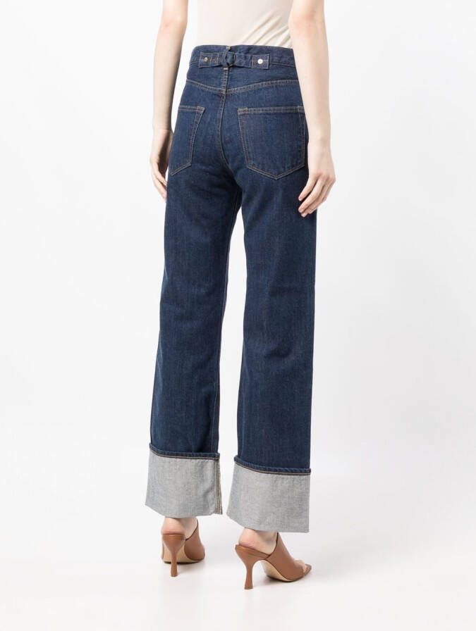 Tu es mon Tresor Straight jeans Blauw