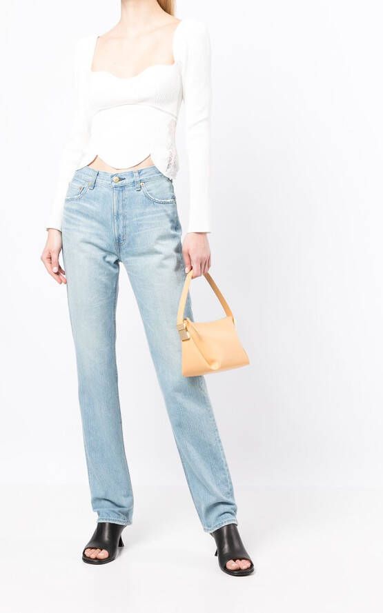 Tu es mon Tresor Straight jeans Blauw