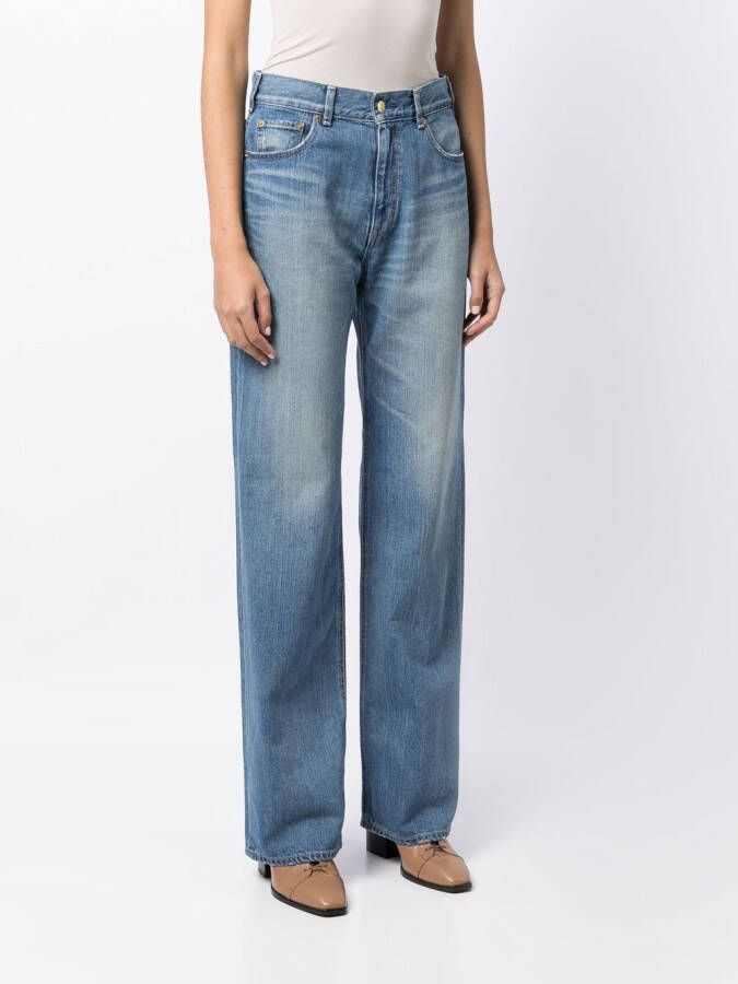 Tu es mon Tresor Straight jeans Blauw