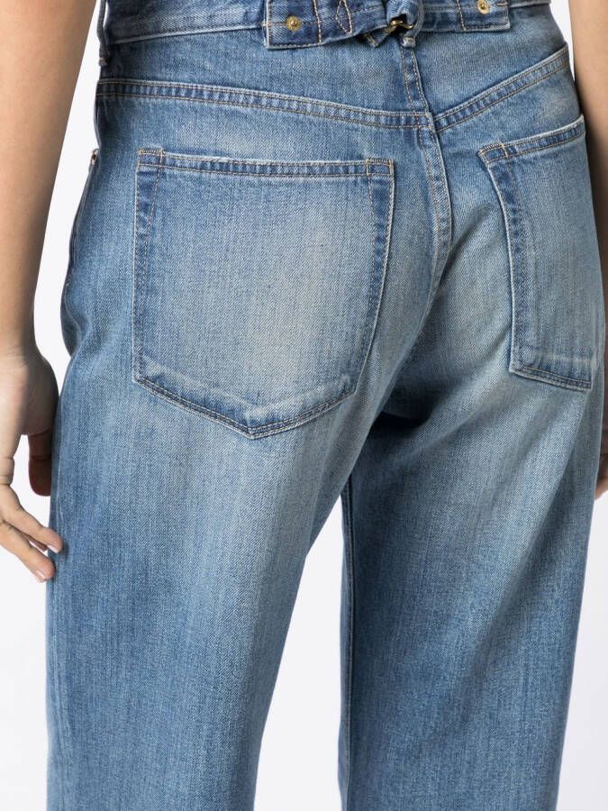 Tu es mon Tresor Straight jeans Blauw