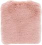 Tulleen Bodywarmer van imitatiebont Roze - Thumbnail 2