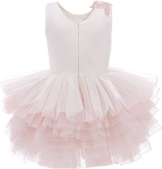 Tulleen Tule jurk Roze