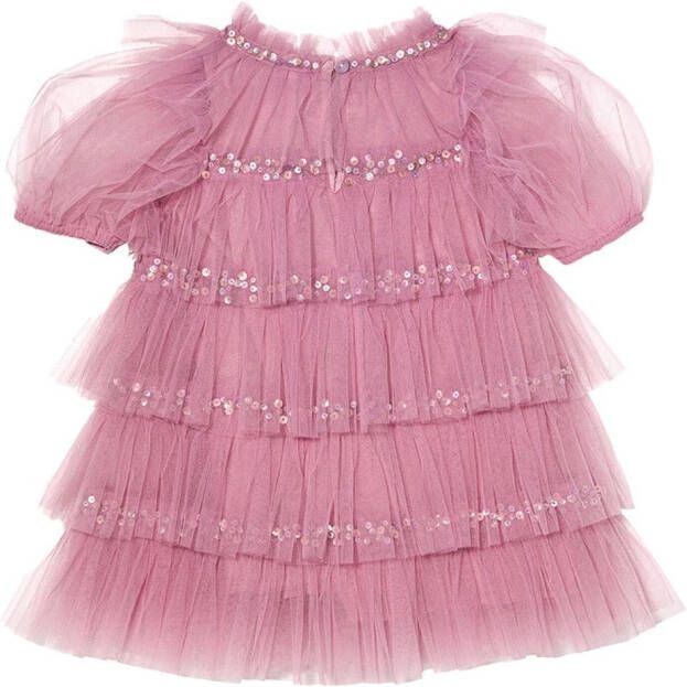 Tutu Du Monde Bebé Love Parade jurk met tulen vlak Roze