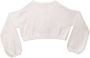Tutu Du Monde Wollen vest Wit - Thumbnail 2