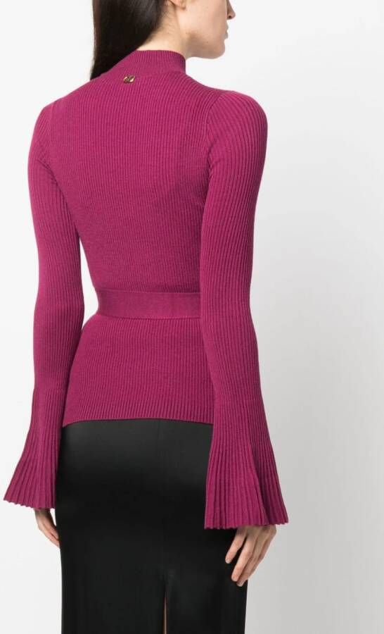 TWINSET Trui met ceintuur Roze