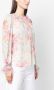 TWINSET Blouse met bloemenprint Groen - Thumbnail 3