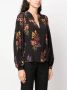 TWINSET Blouse met print Zwart - Thumbnail 2