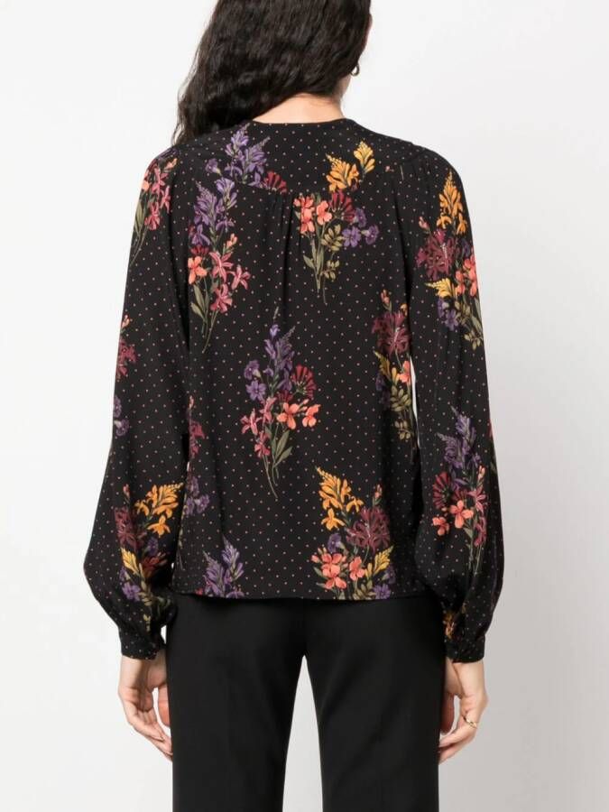 TWINSET Blouse met print Zwart
