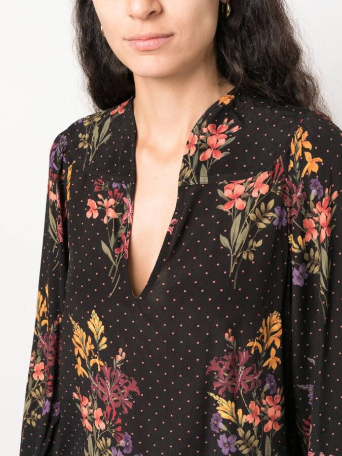 TWINSET Blouse met print Zwart